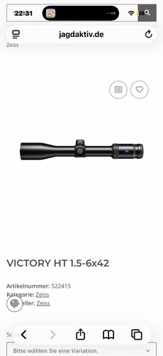 Zeiss victory 5 6x42 - victory, ht